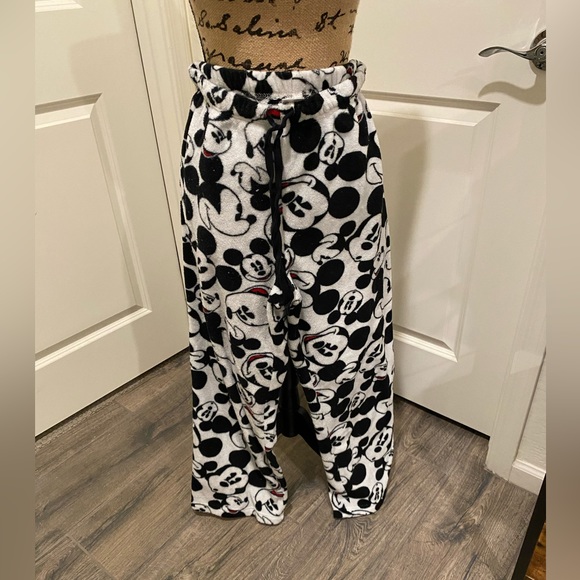 Mickey Mouse fleece pajama pants - Picture 1 of 2